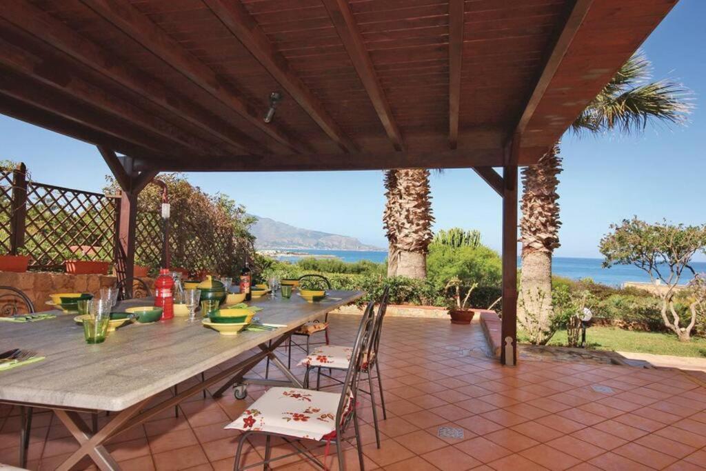 Villa Levante Vista Mare Cornino Custonaci Exterior foto